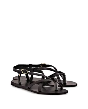Ancient Greek Sandals Semele フラットサンダル ブラック - サムネイル2