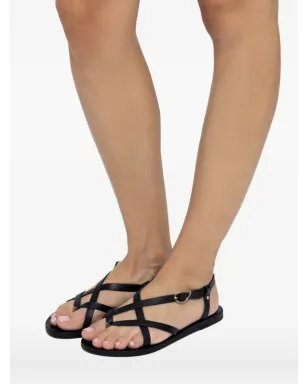 Ancient Greek Sandals Semele フラットサンダル ブラック - サムネイル4