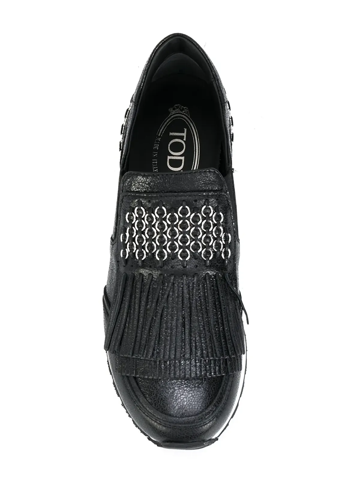 Tod's フリンジ付きスリップオンスニーカー - 画像4