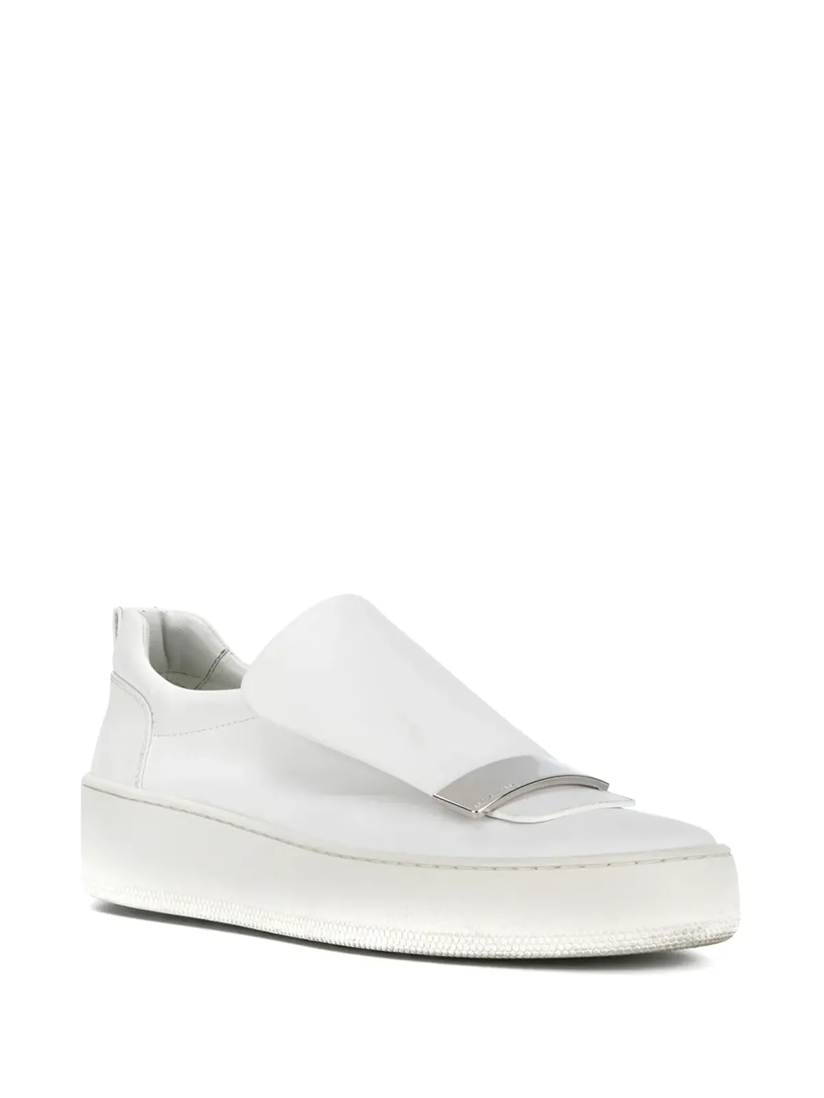 Sergio Rossi Blair slip on sneakers - White - 画像2