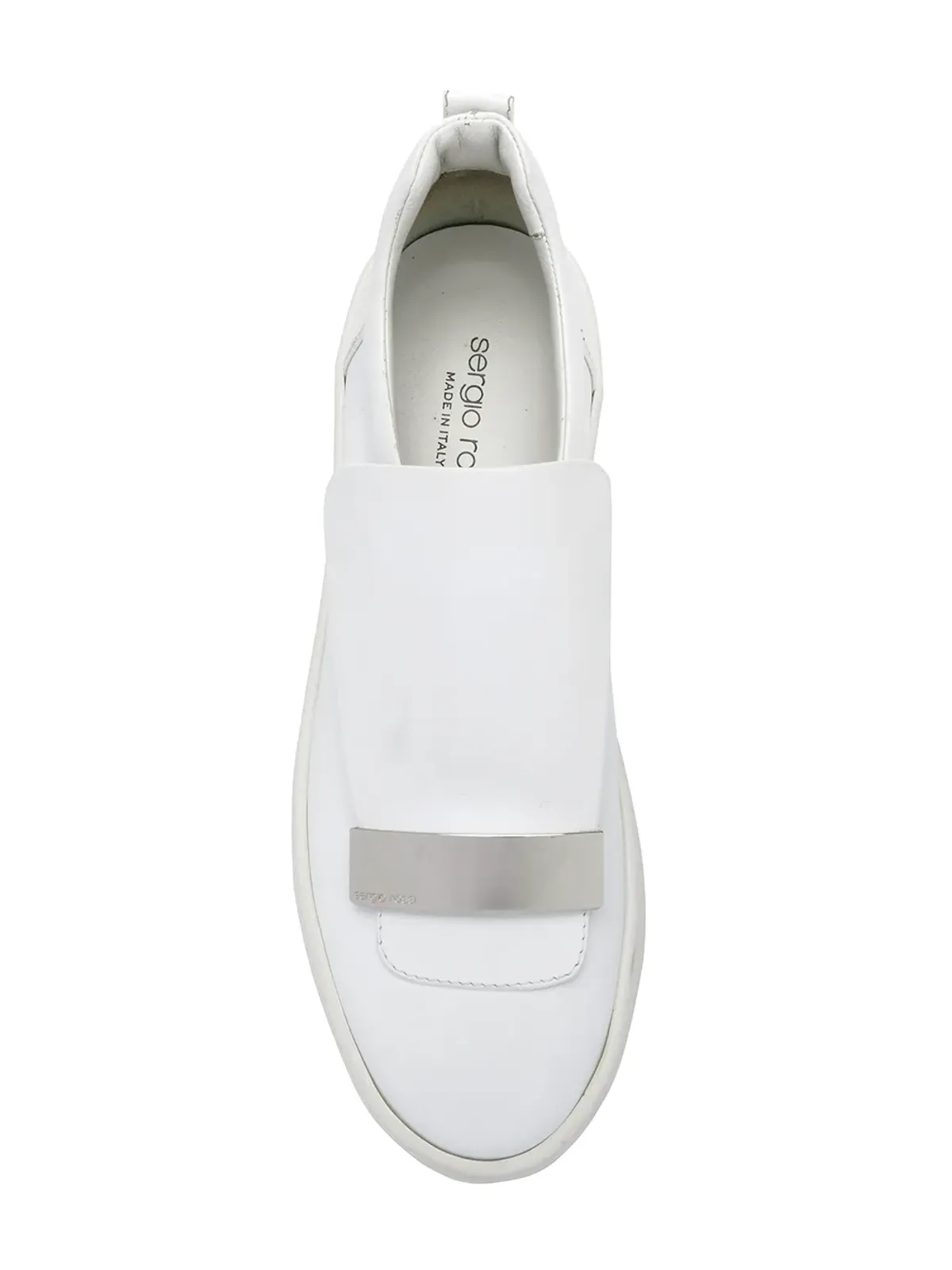Sergio Rossi Blair slip on sneakers - White - 画像4