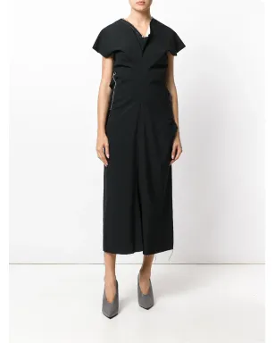 Comme Des Garçons Pre-Owned ローエッジのペプラムドレス - サムネイル2