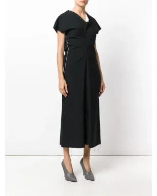 Comme Des Garçons Pre-Owned ローエッジのペプラムドレス - サムネイル3