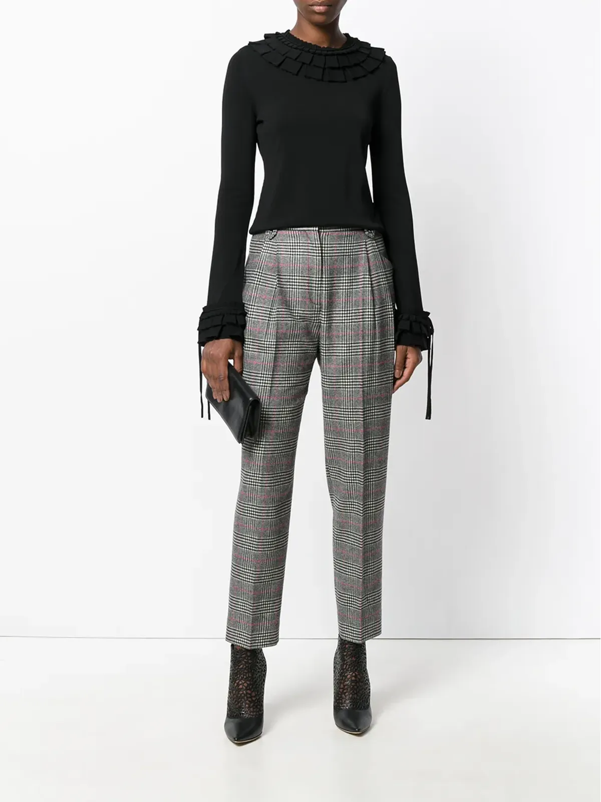 Ermanno Scervino フリルトリム タイカフ ジャンパー - 画像2