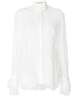Ermanno Scervino レースフリルブラウス - サムネイル1