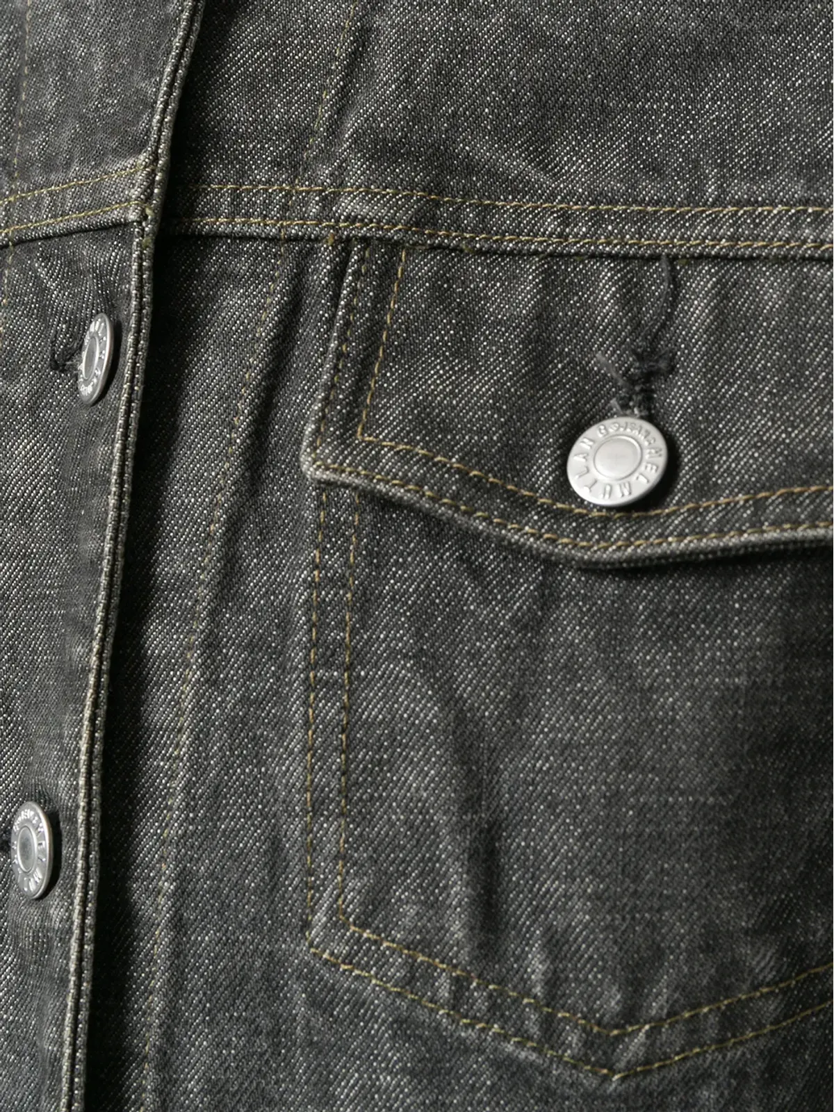 Helmut Lang Pre-Owned ボタン付きデニムジャケット - 画像5