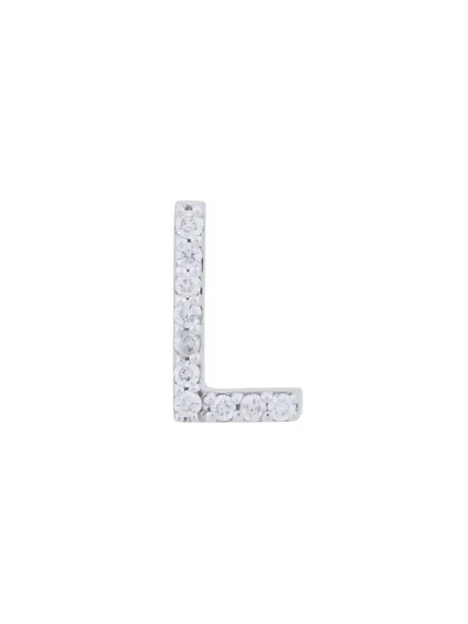 ALINKA ALINKA 18ktホワイトゴールド ALINKA ID ダイヤモンドスタッドピアス（片耳用）の商品画像