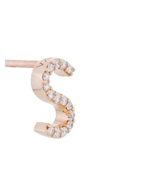 ALINKA 18K ローズゴールド ALINKA ID ダイヤモンド スタッド ピアス - サムネイル3