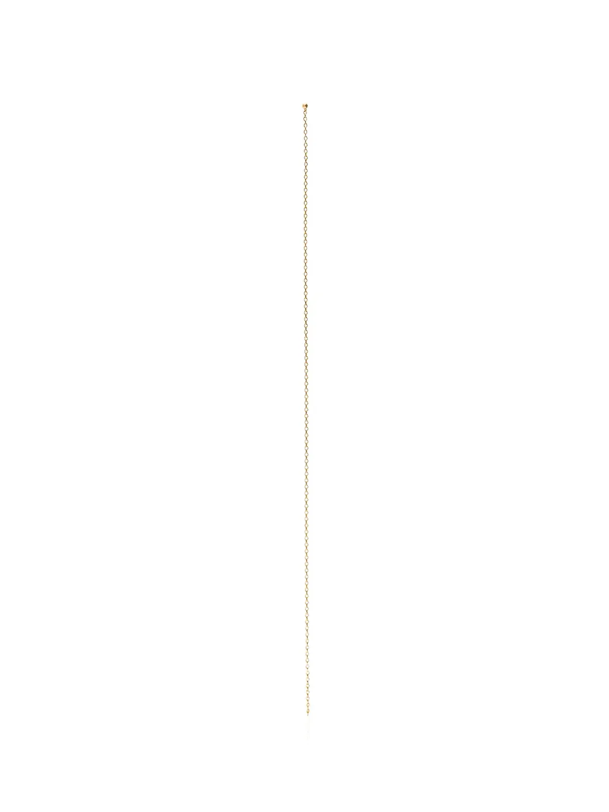 Shihara 18K イエローゴールド チェーン ピアス ダイヤモンド - 画像4