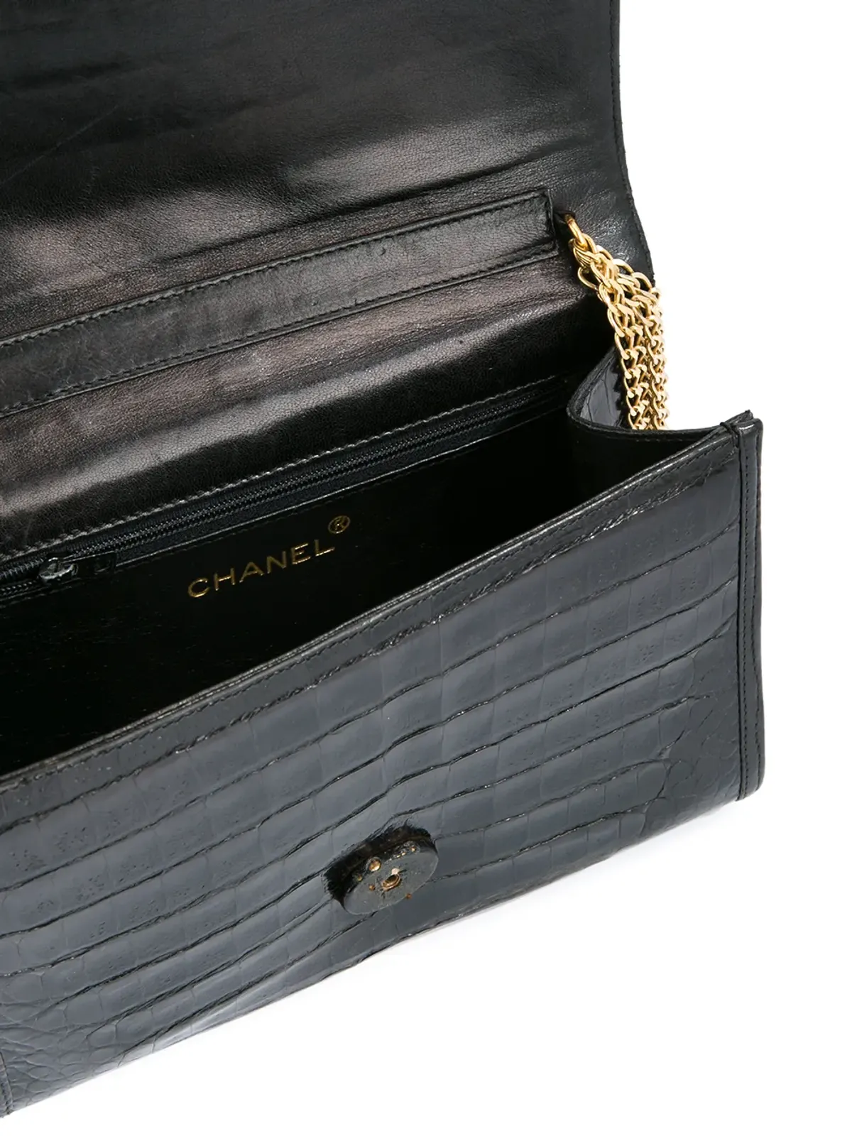 CHANEL Pre-Owned デザインチェーンバッグ - 画像5