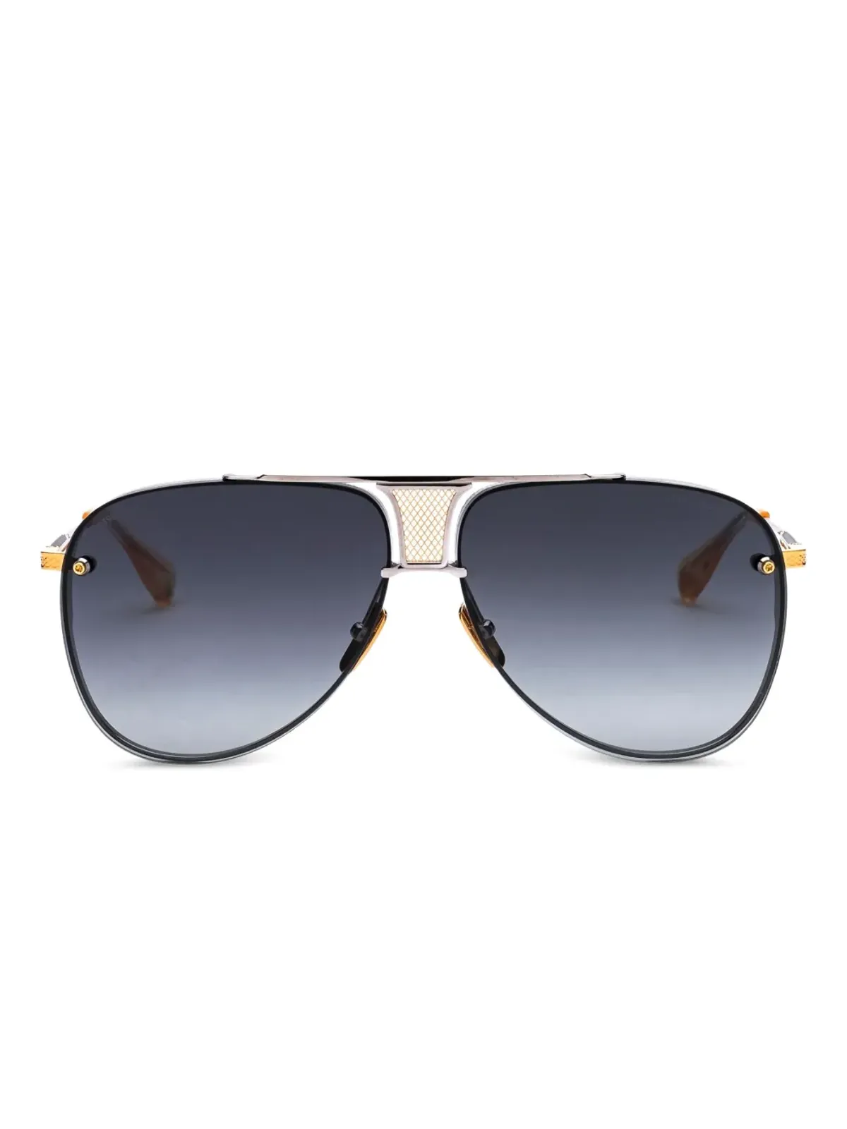 Dita Eyewear パイロットフレーム サングラス - シルバー - 画像1