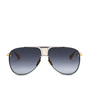 Dita Eyewear パイロットフレーム サングラス - シルバー - サムネイル1