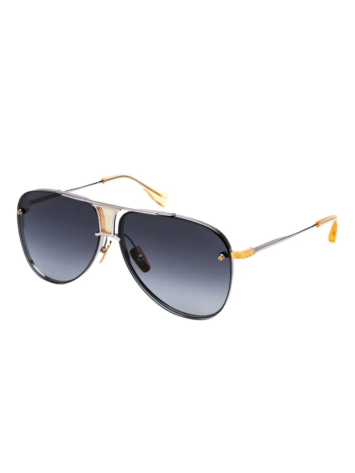 Dita Eyewear パイロットフレーム サングラス - シルバー - 画像2