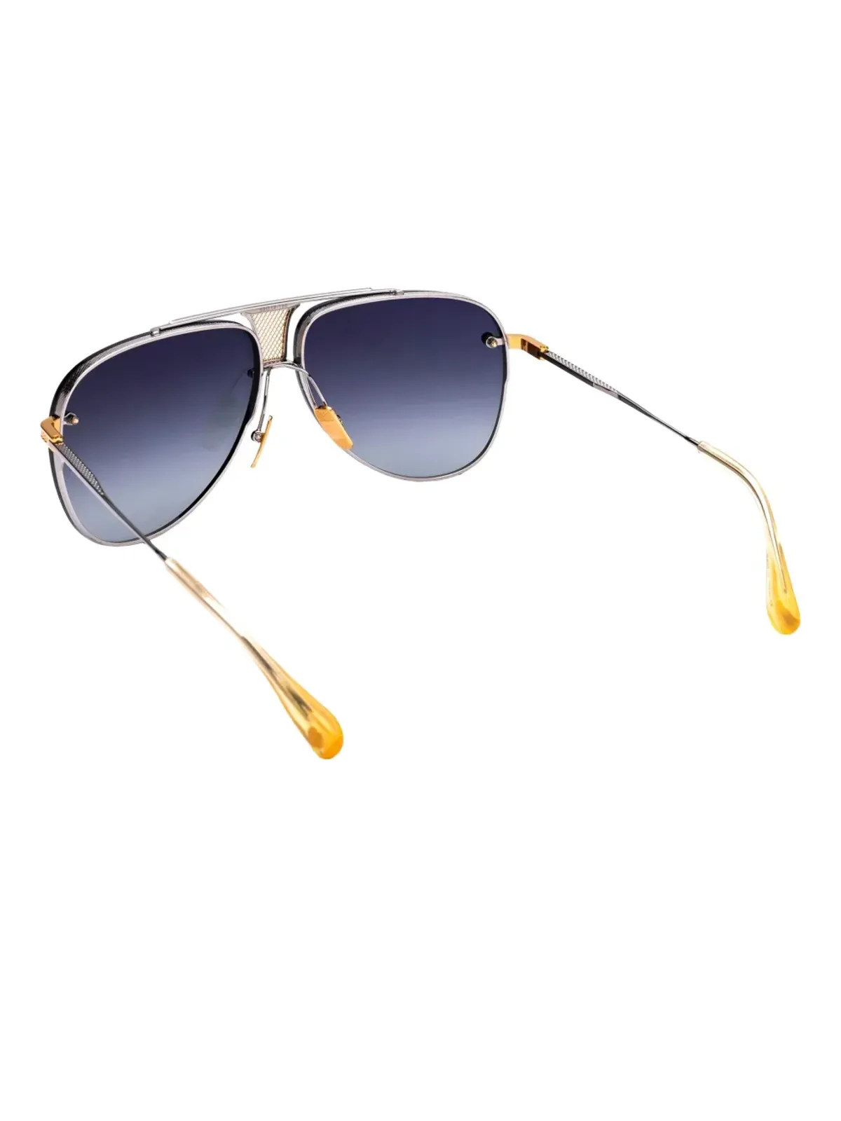 Dita Eyewear パイロットフレーム サングラス - シルバー - 画像4