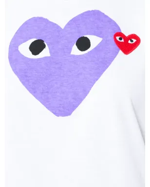 Comme Des Garçons Play ハートプリント コットン Tシャツ - サムネイル5