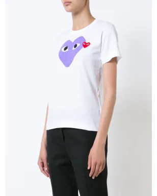 Comme Des Garçons Play ハートプリント コットン Tシャツ - サムネイル3