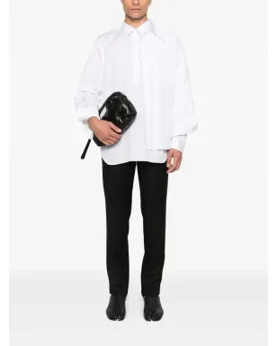 Maison Margiela ドローストリング・ストレートレッグ・トラウザー - サムネイル2
