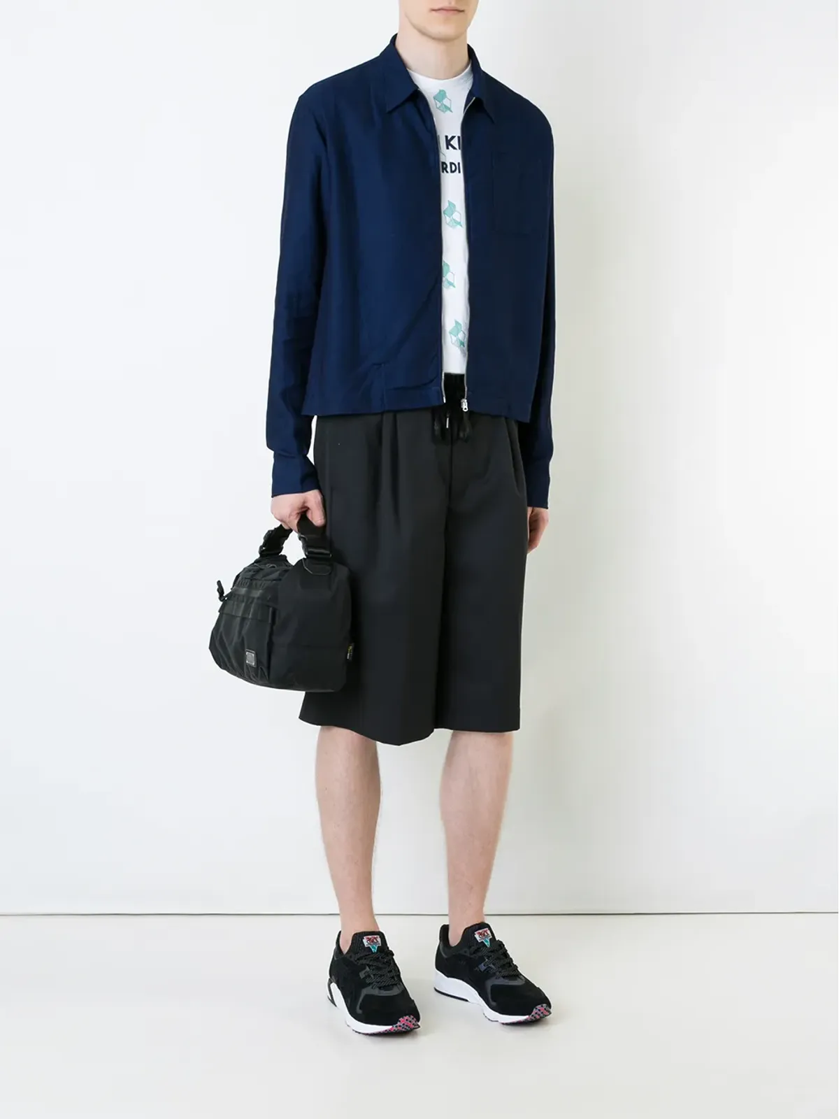 As2ov Cordura Dobby 2way ショルダーバッグ - ブラック - 画像2