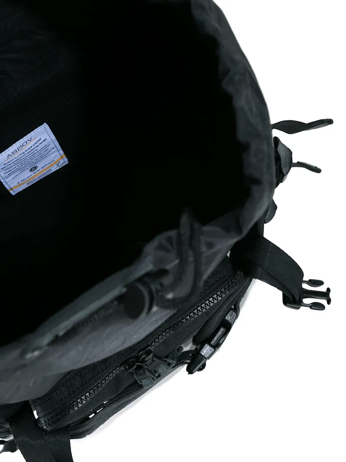 As2ov Cordura Dobbyバックパック - ブラック - 画像5