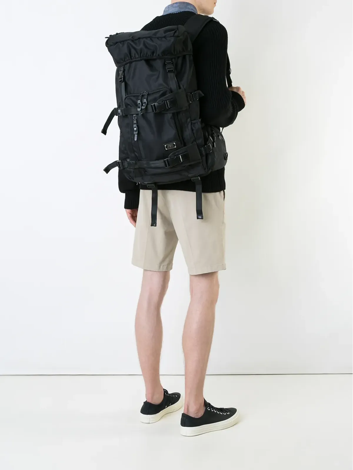 As2ov Cordura Dobbyバックパック - ブラック - 画像2