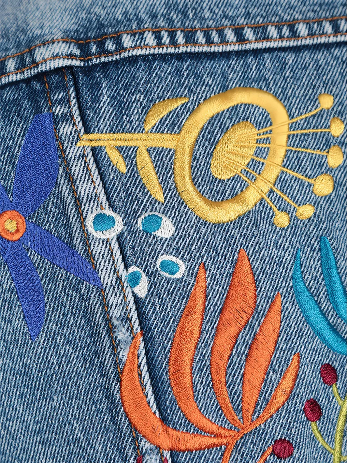 Levi's コットンデニムジャケット - ブルー - 画像3