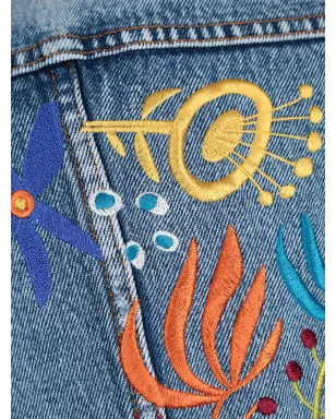 Levi's コットンデニムジャケット - ブルー - サムネイル3