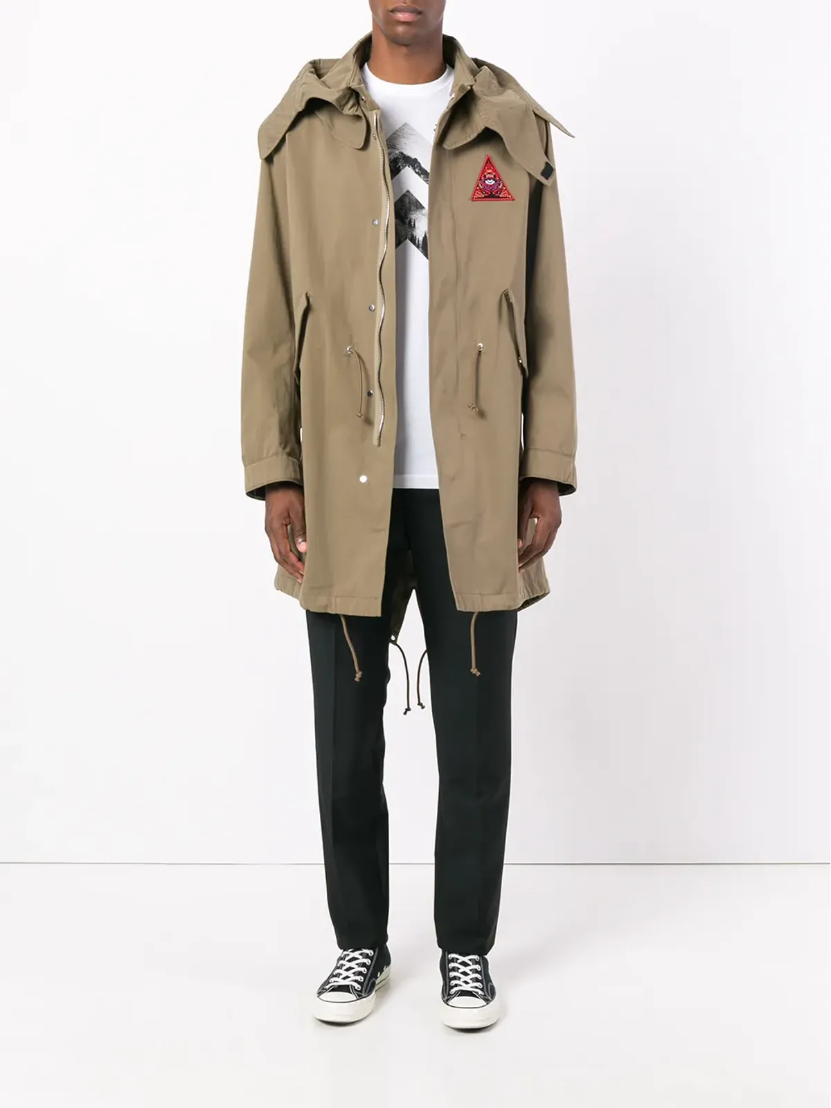 Givenchy Illuminatiパッチ付きパーカージャケット - 画像2