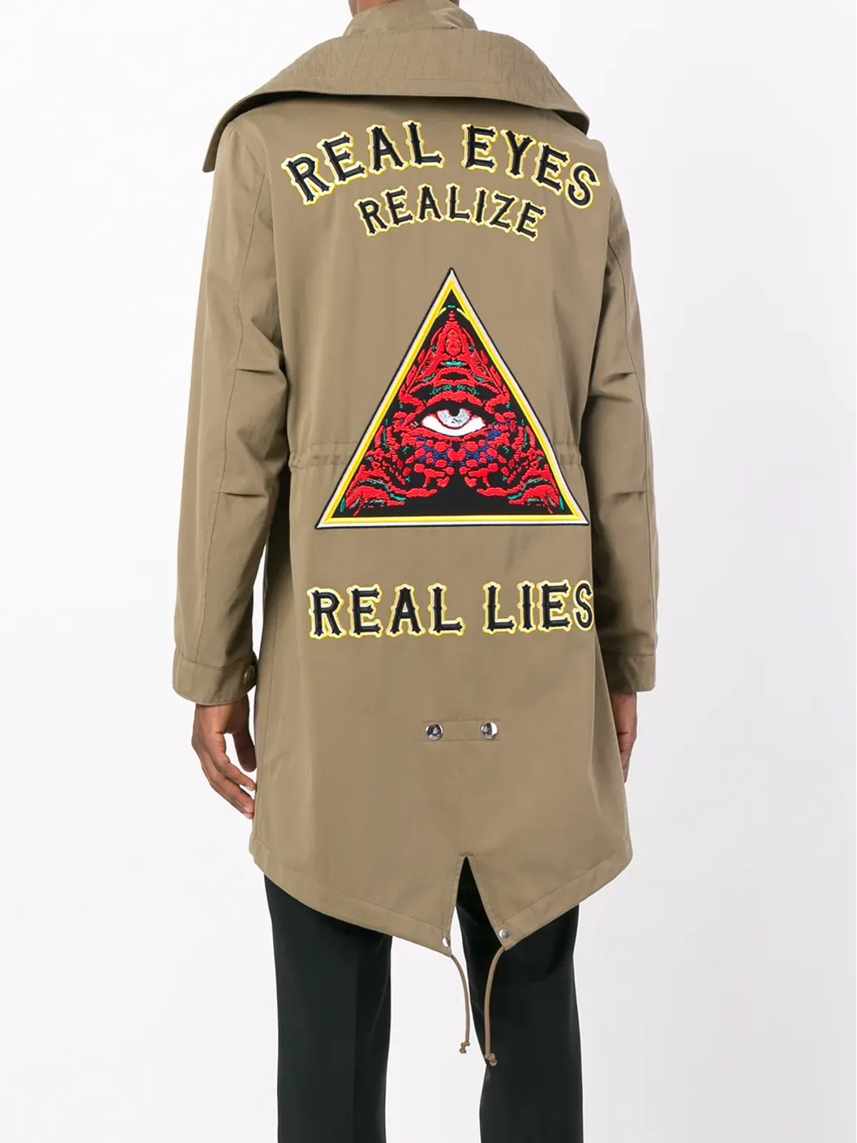 Givenchy Illuminatiパッチ付きパーカージャケット - 画像4