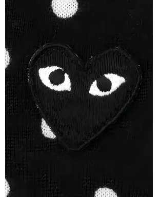 Comme Des Garçons Play ポルカドット柄ニットセーター - サムネイル3