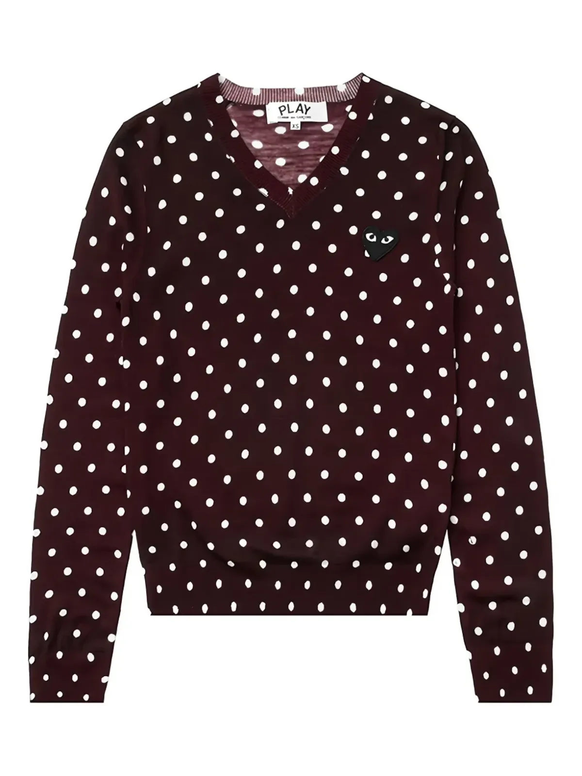 Comme Des Garçons Play ポルカドットジャンパー - 画像1