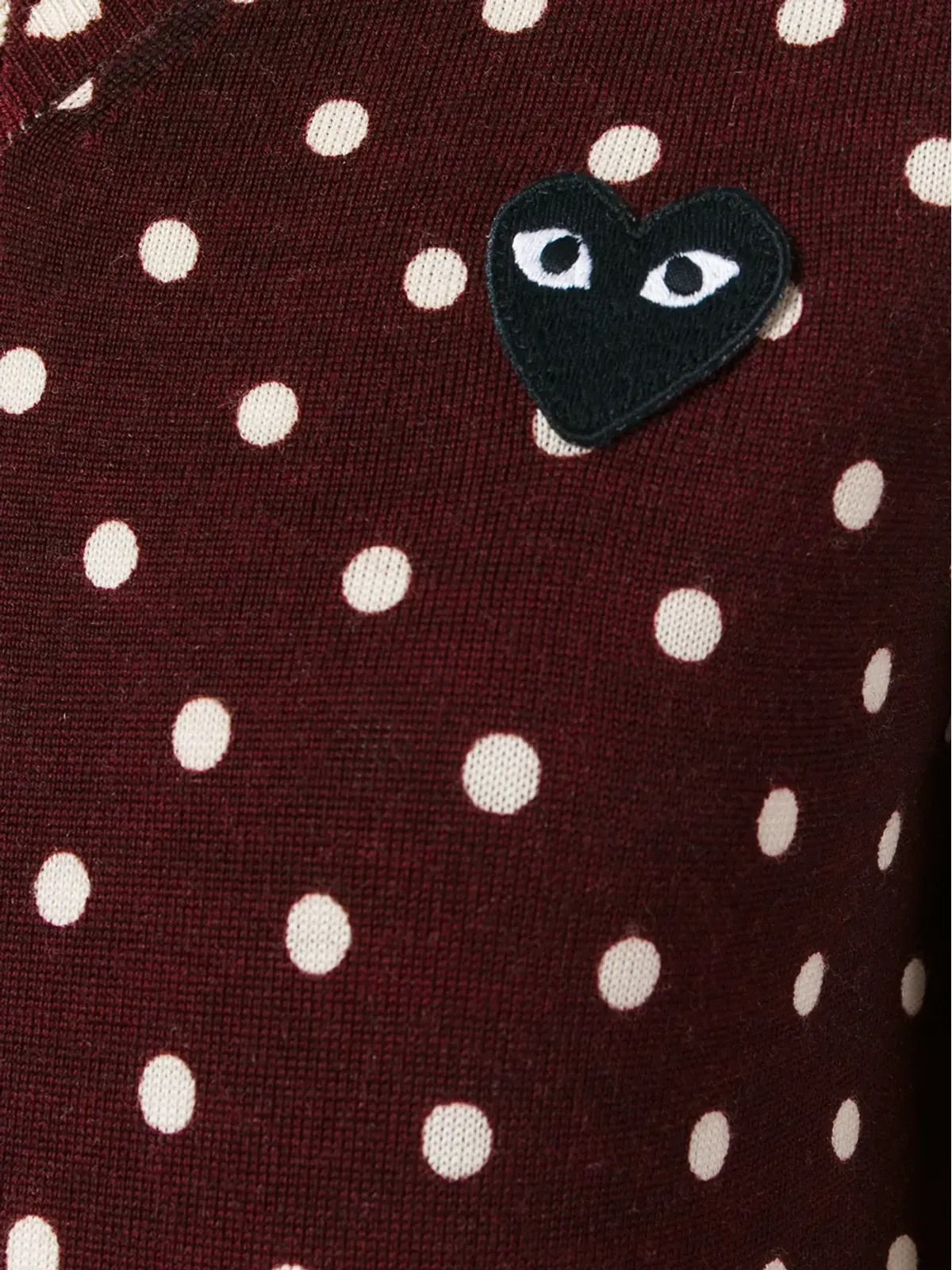 Comme Des Garçons Play ポルカドットジャンパー - 画像5
