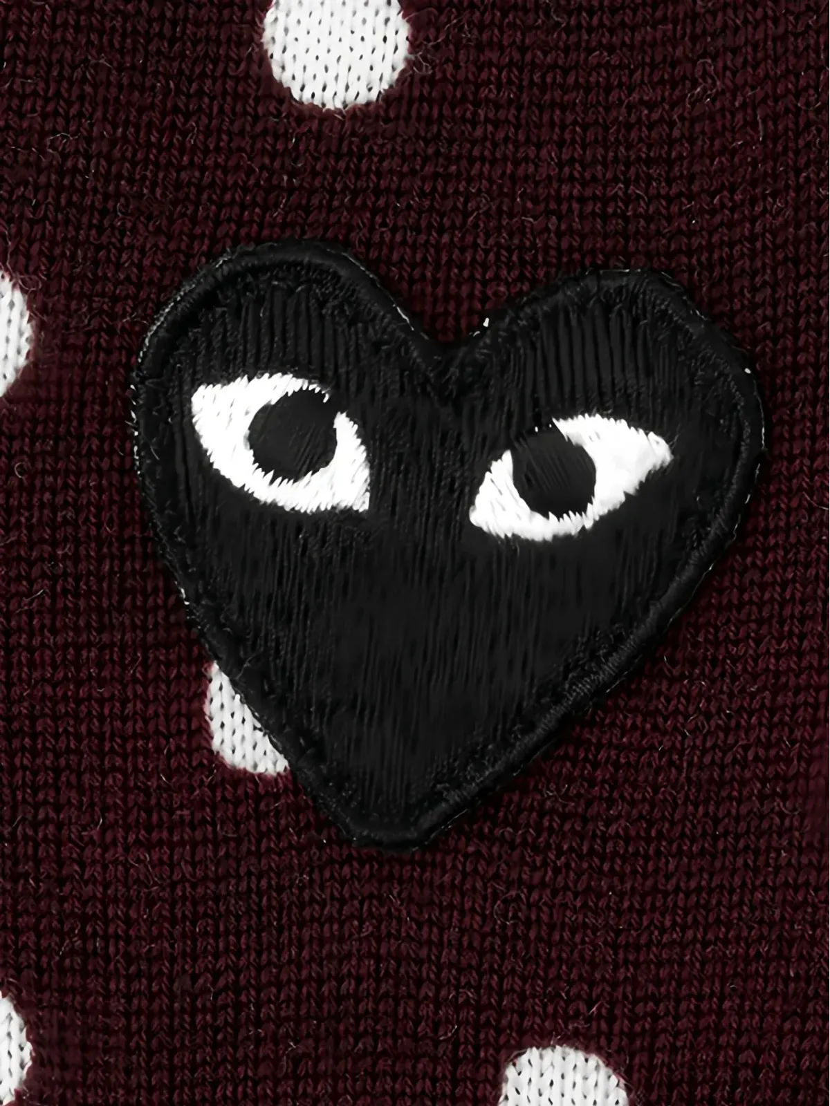 Comme Des Garçons Play ポルカドットジャンパー - 画像2