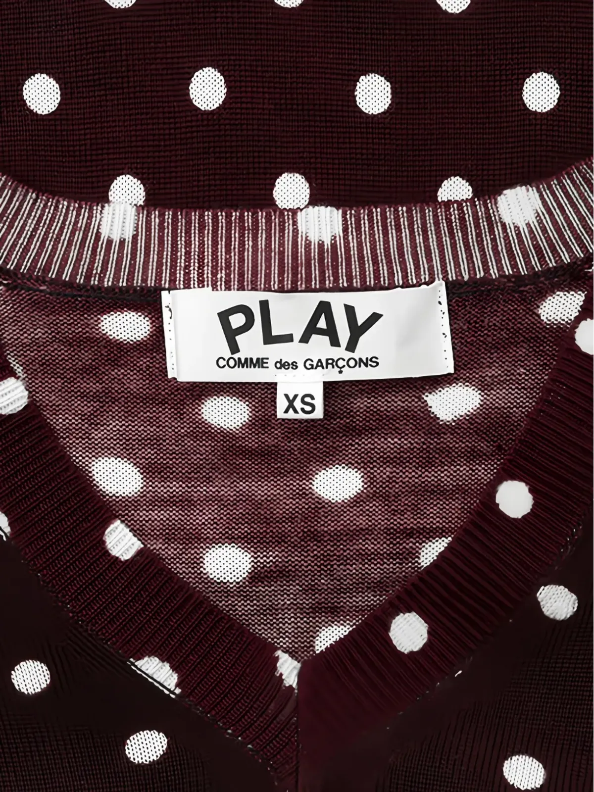 Comme Des Garçons Play ポルカドットジャンパー - 画像4
