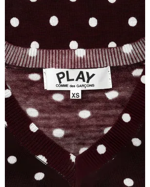 Comme Des Garçons Play ポルカドットジャンパー - サムネイル4