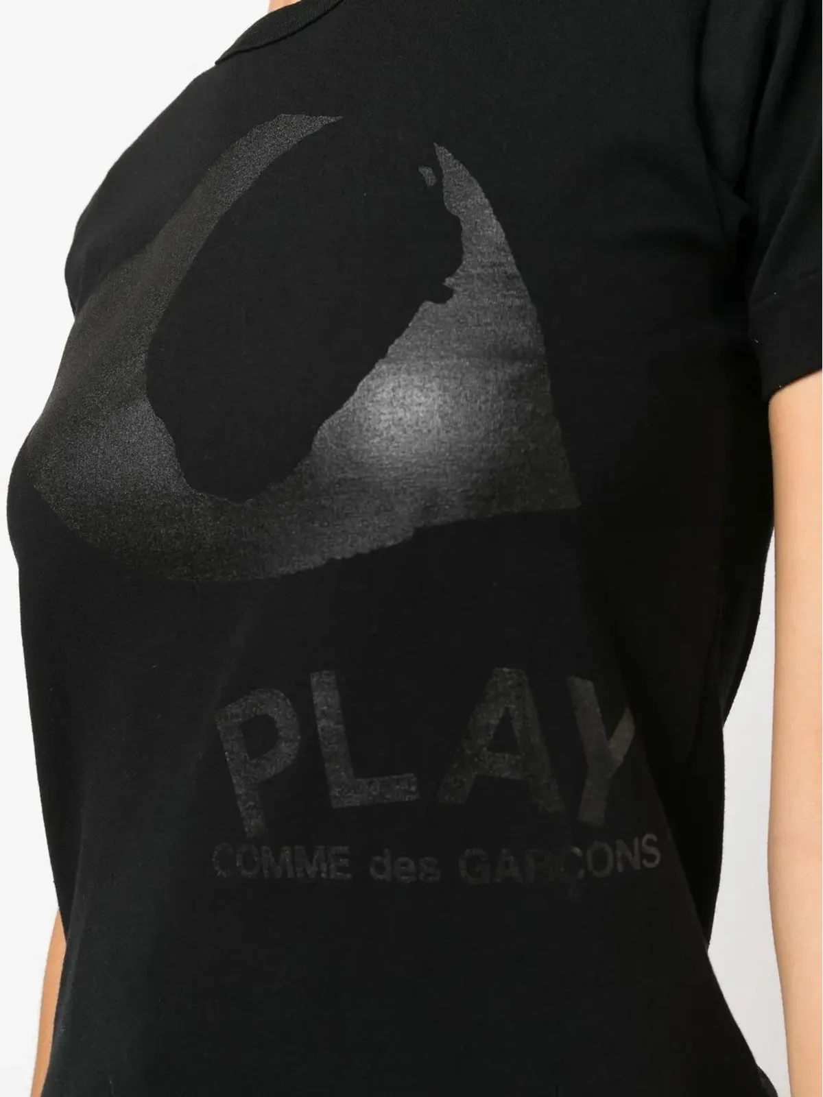 Comme Des Garçons Play アイプリントTシャツ - 画像5
