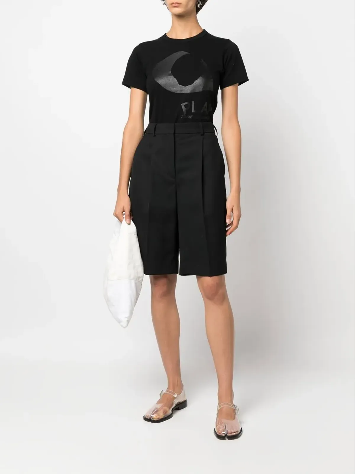 Comme Des Garçons Play アイプリントTシャツ - 画像2