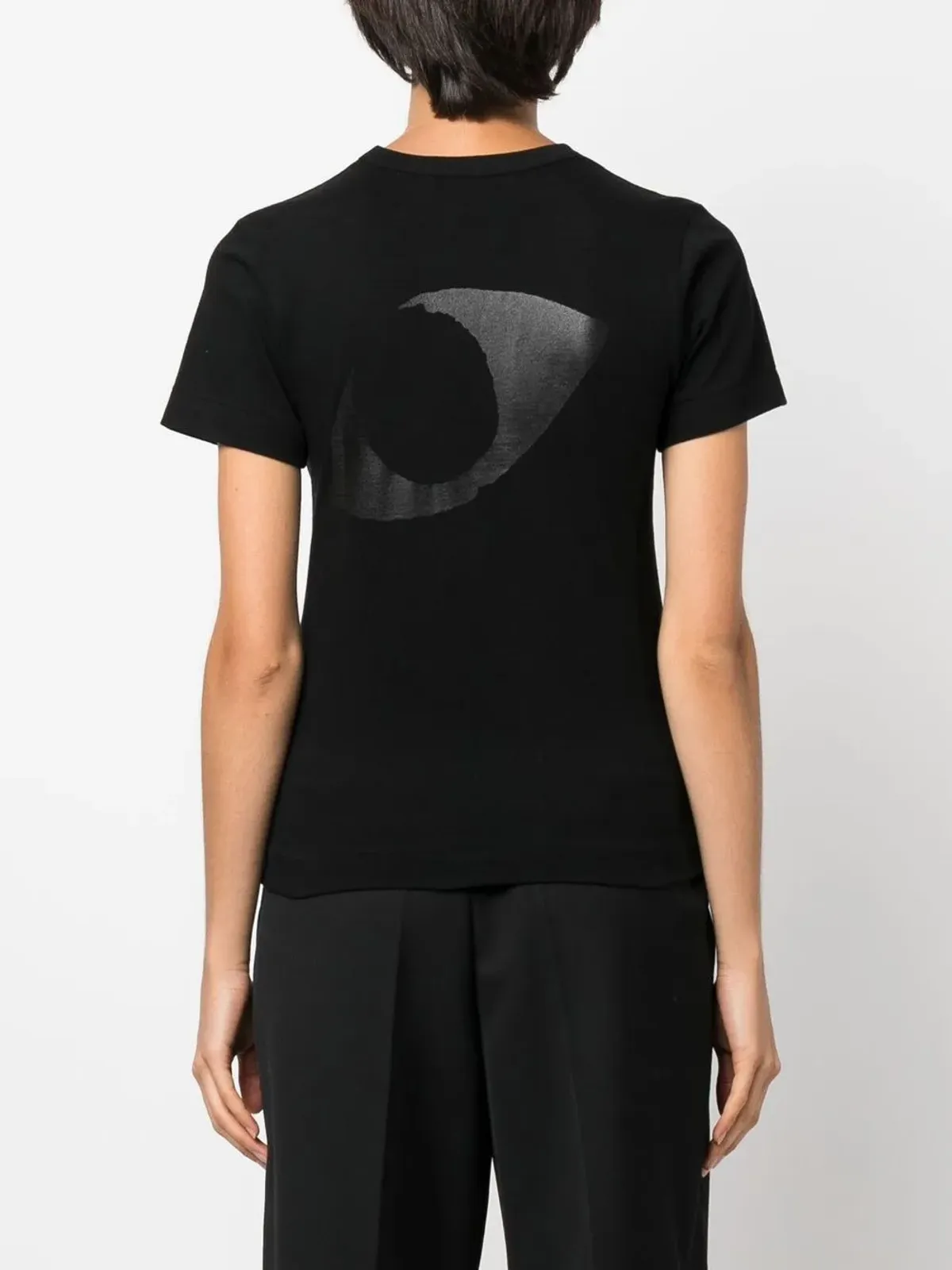 Comme Des Garçons Play アイプリントTシャツ - 画像4