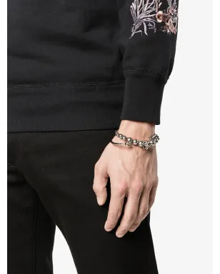 Alexander McQueen ビーズ付きスカルブレスレット - サムネイル2