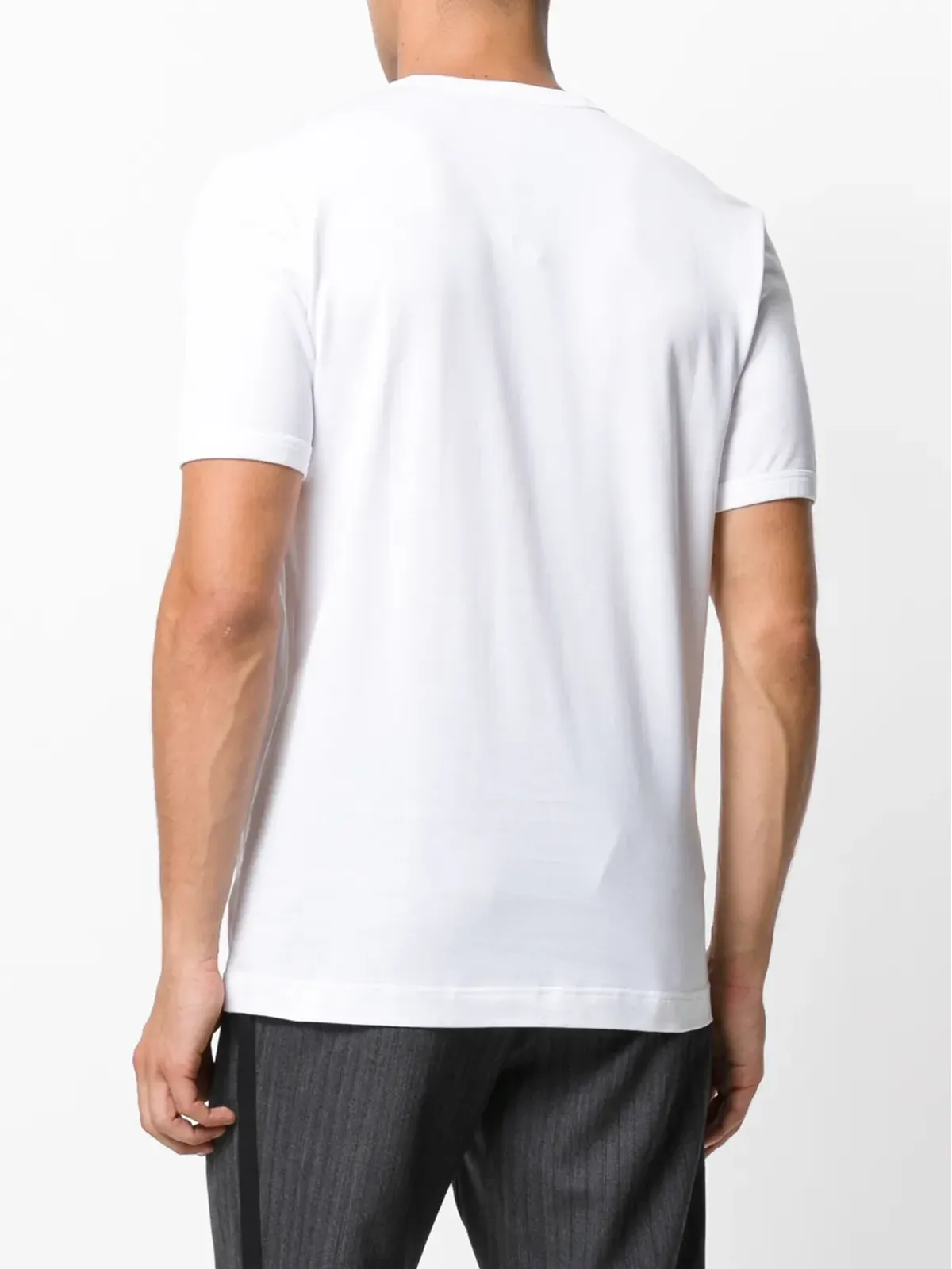 Dolce & Gabbana ロゴラベル Tシャツ - 画像4