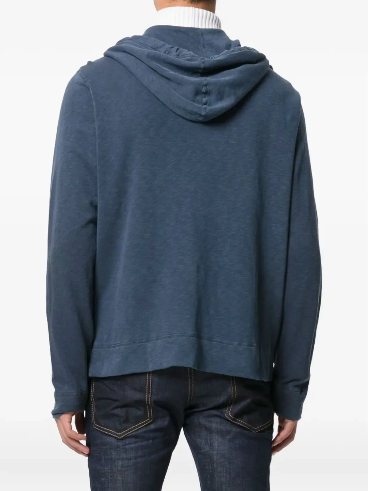 James Perse コットン ジップアップ パーカー - 画像4