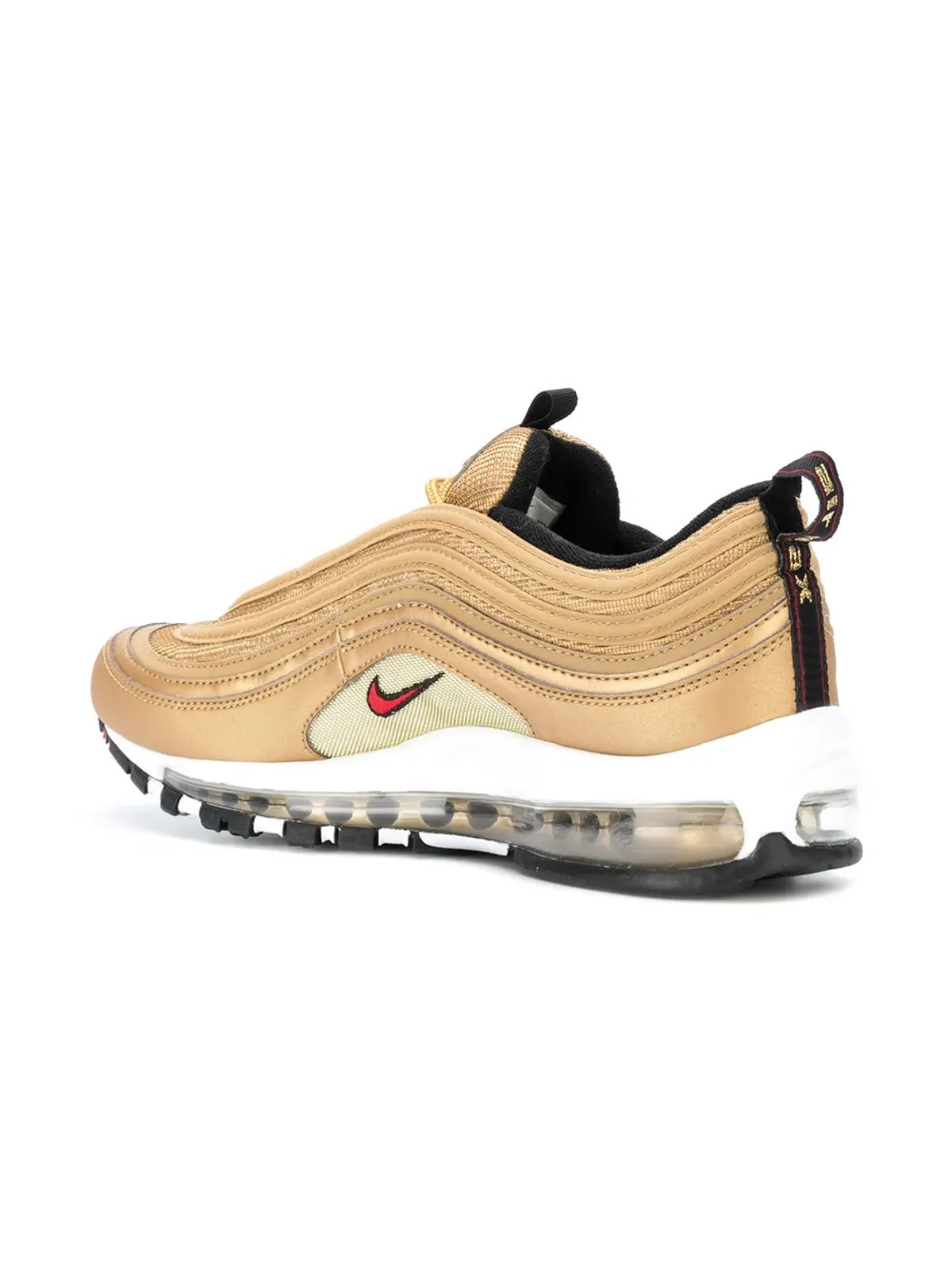 Nike エアマックス 97 OG QS メタリックゴールド スニーカー - 画像3