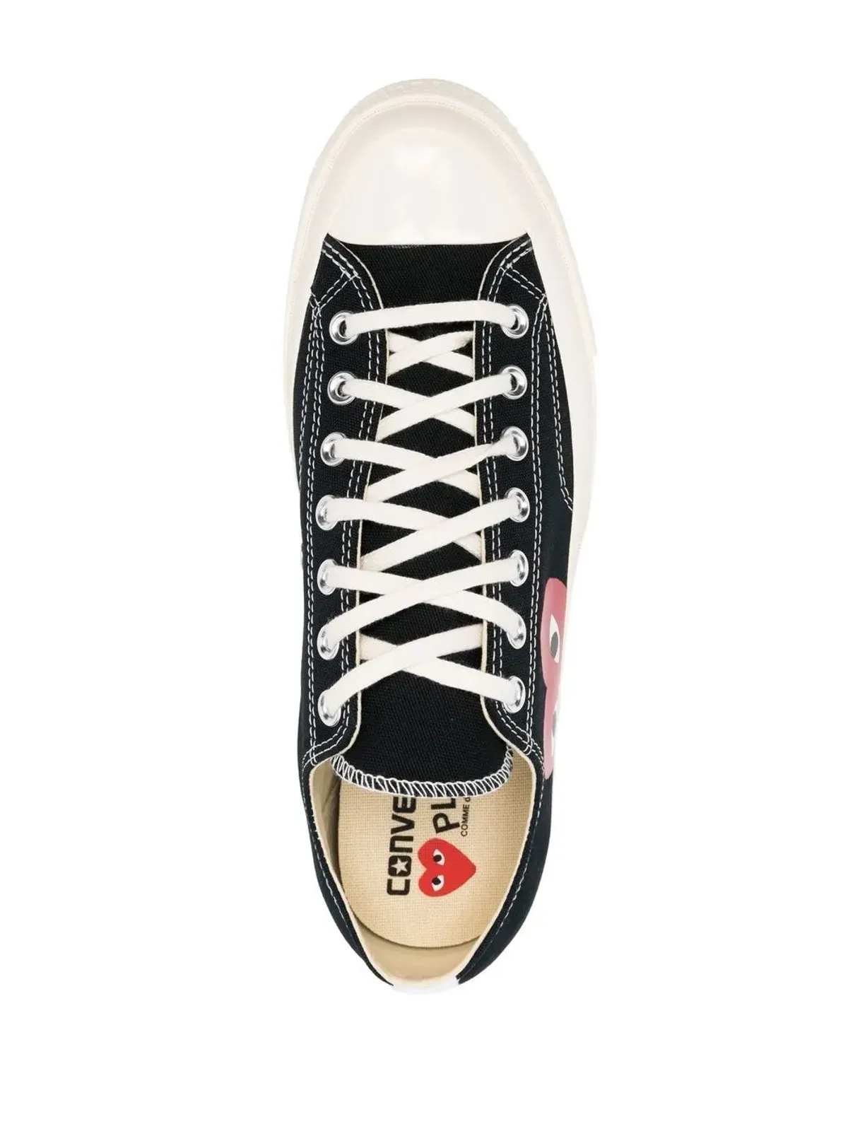 Comme Des Garçons Play x Converse Chuck 70 ローカットスニーカー - 画像4