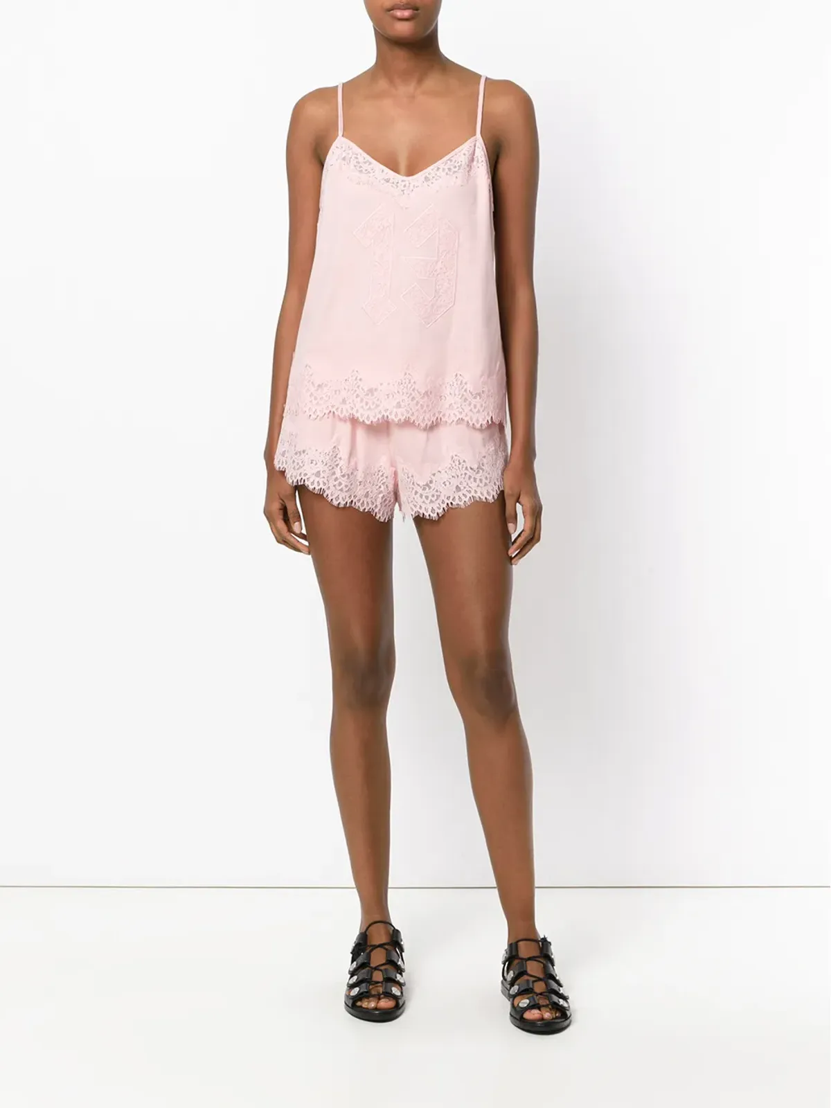 FENTY レーストリム スリープウェアショーツ - 画像2