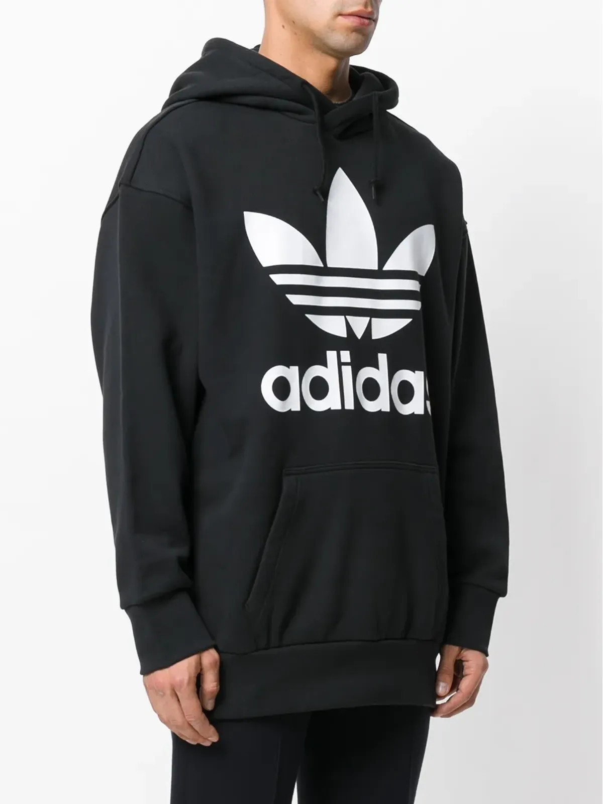 adidas オリジナルス ロゴ フーディ - 画像3