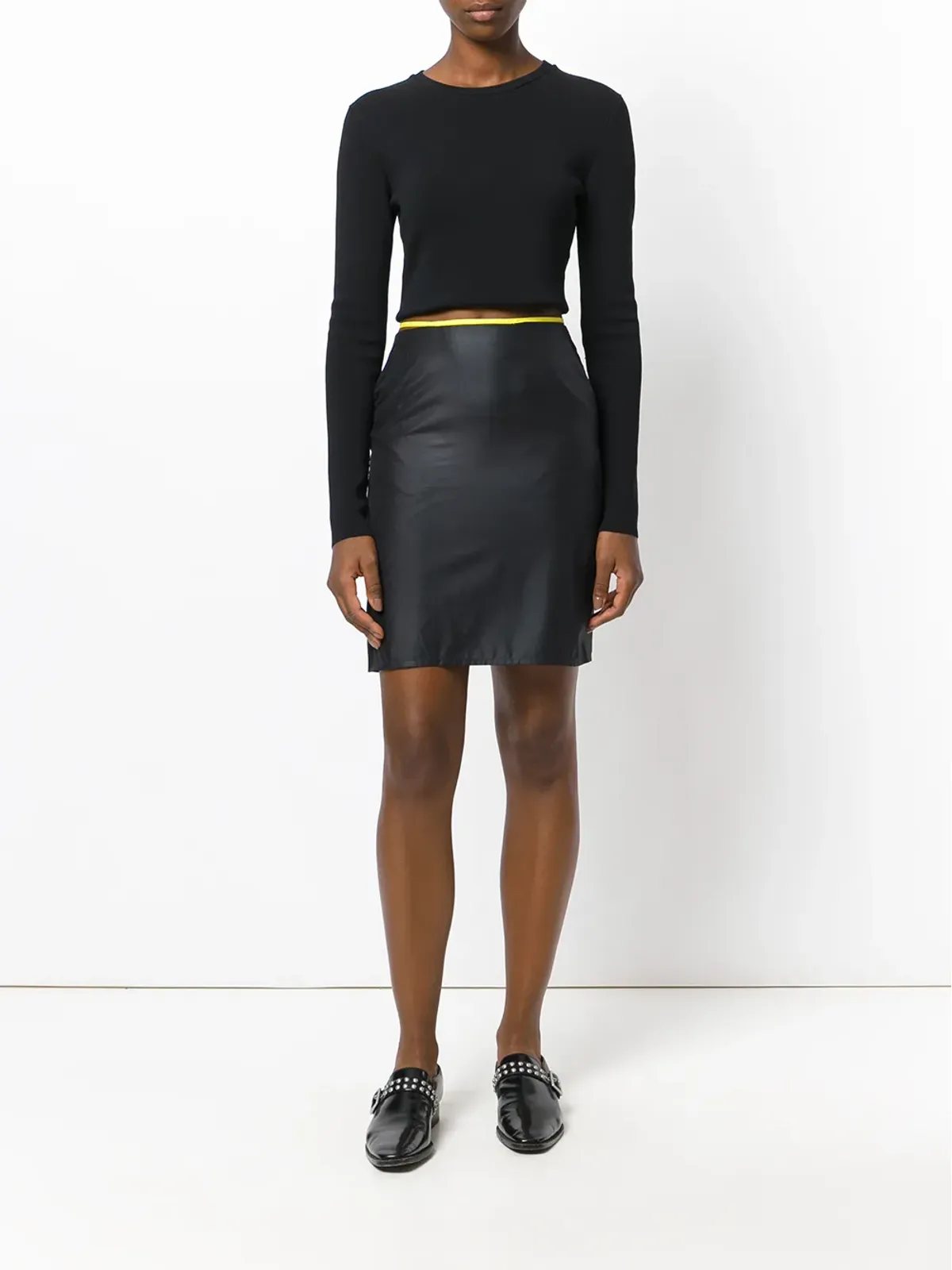 Helmut Lang Pre-Owned フィットしたミニスカート - 画像2