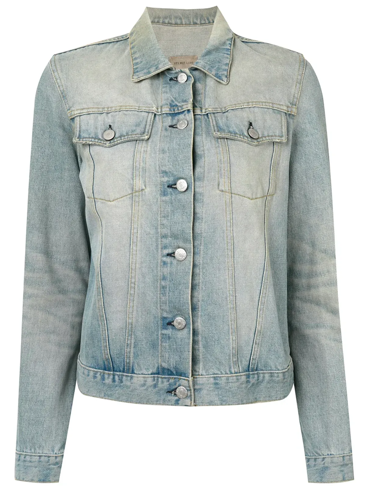 Helmut Lang Pre-Owned ストーンウォッシュデニムジャケット - 画像1