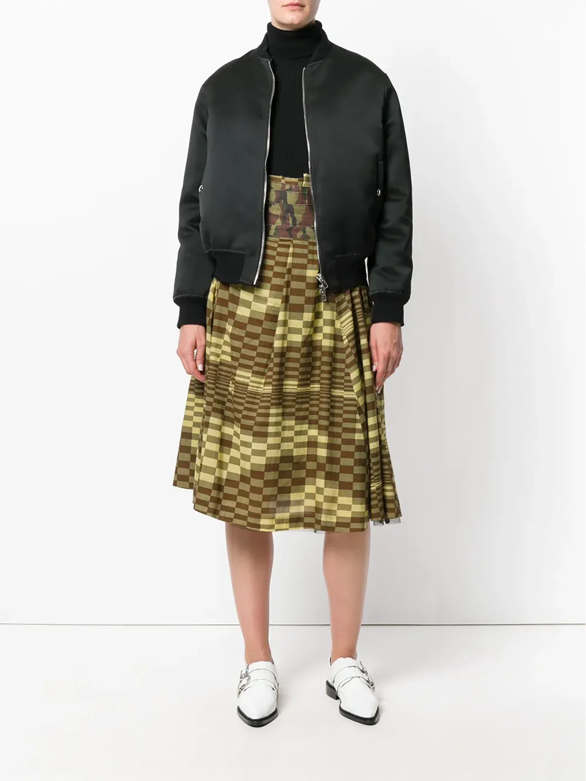 Comme Des Garçons Pre-Owned ロング丈スカート - 画像2