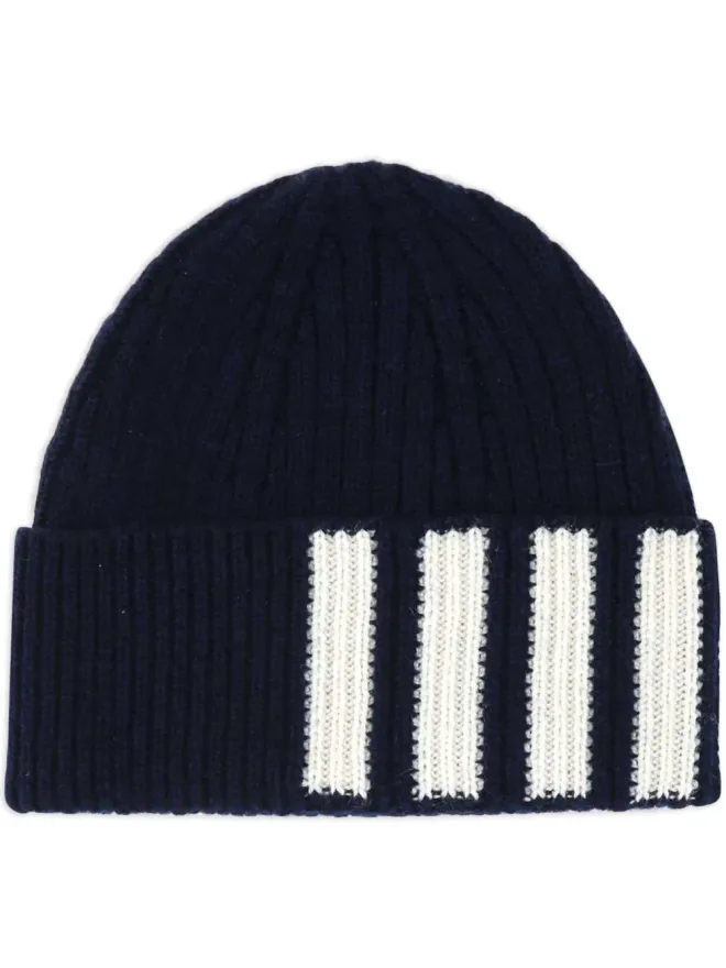 Thom Browne Thom Browne カシミヤリブ編みビーニーの商品画像