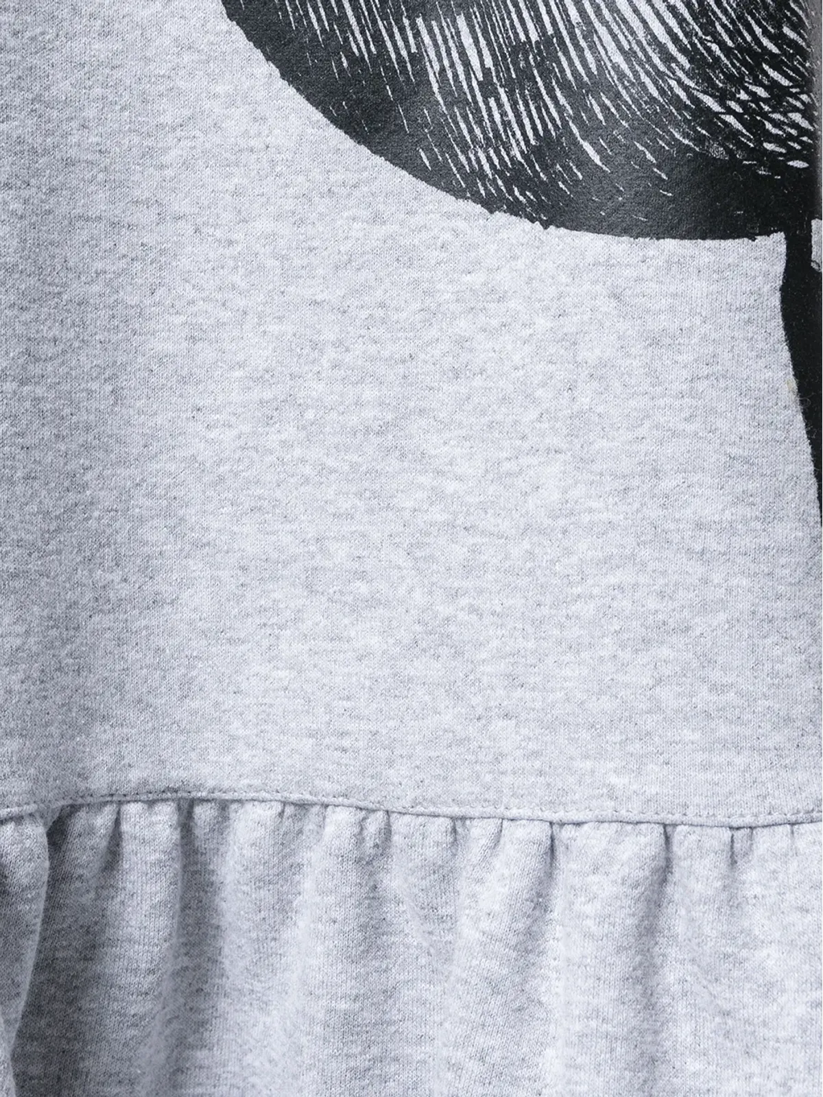 Ioana Ciolacu 鳥柄プリントTシャツドレス - 画像5