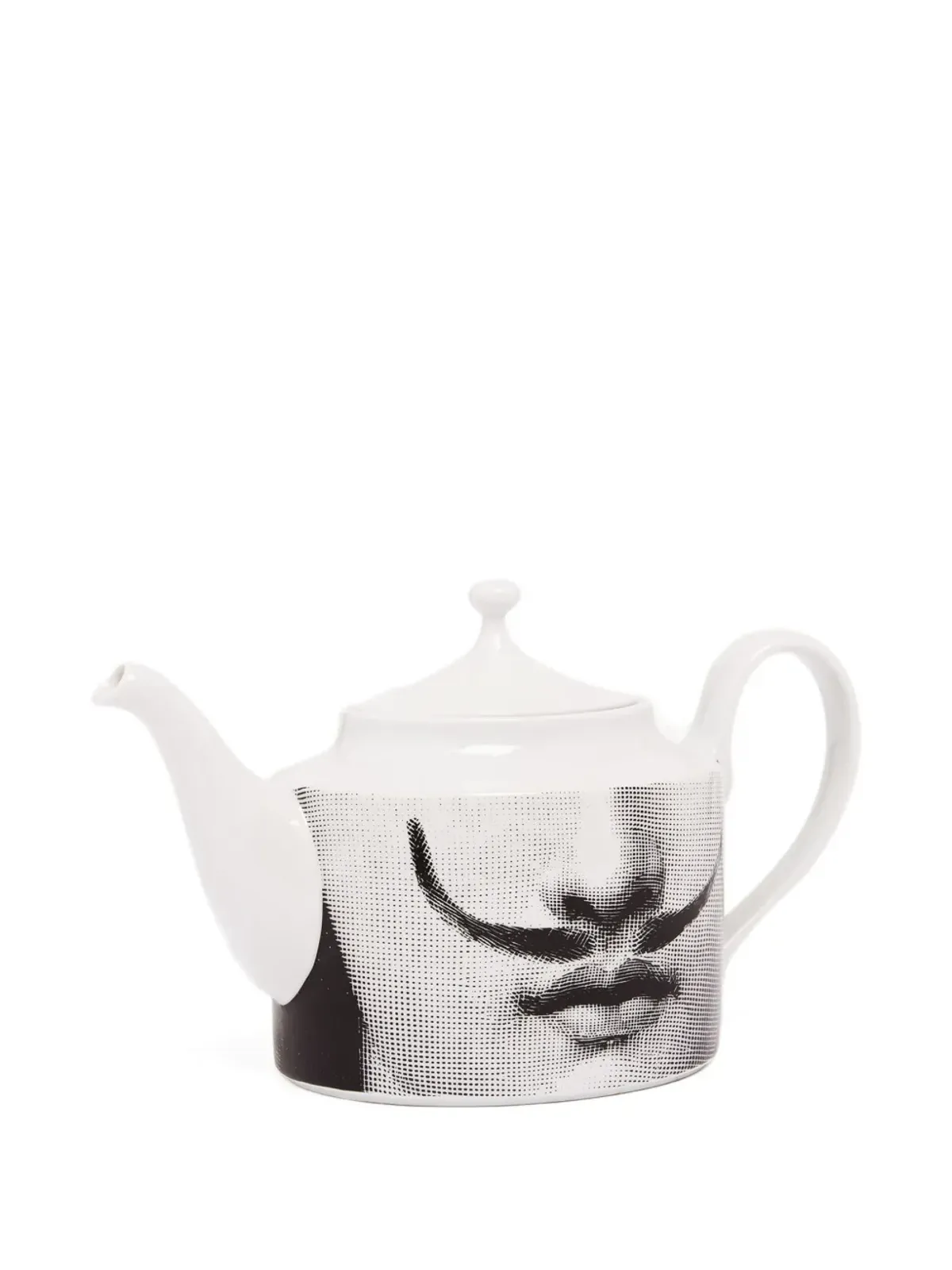 Fornasetti Tema e Variazioni No. 21 ティーポット ブラック - 画像1